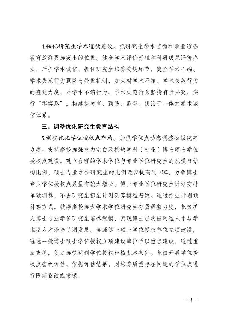 2021MPAcc院校信息:安徽省關(guān)于提升研究生培養(yǎng)質(zhì)量的若干意見